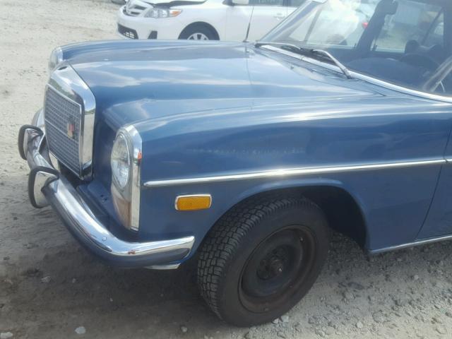 11511010288821 - 1973 MERCEDES-BENZ 220 DIESEL BLUE photo 9