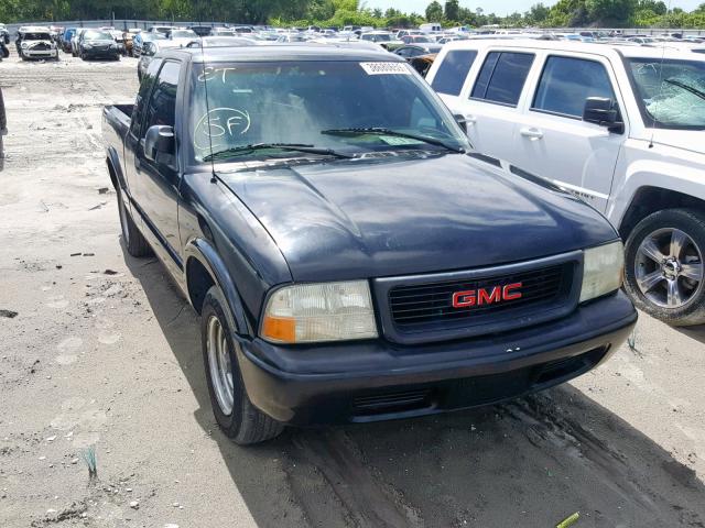 1GTCS19H338224746 - 2003 GMC SONOMA BLACK photo 1