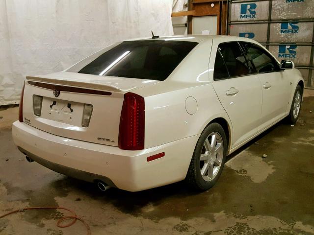 1G6DC67A560119460 - 2006 CADILLAC STS WHITE photo 4