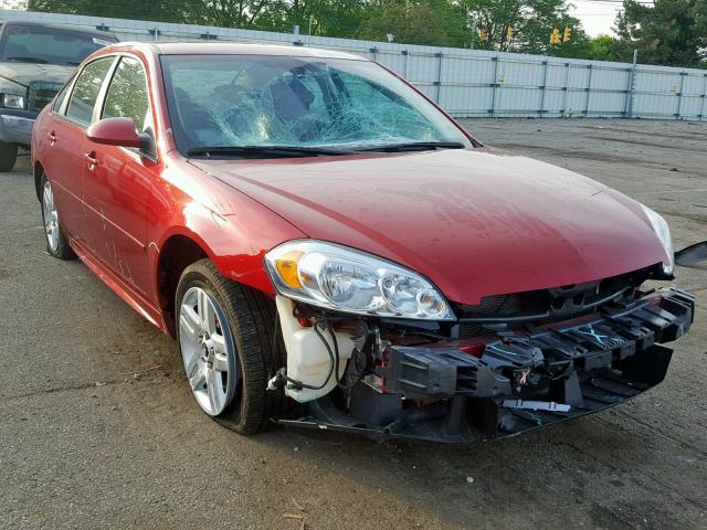 2G1WB5E34E1124913 - 2014 CHEVROLET IMPALA LIM RED photo 1