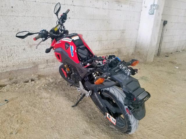 MLHJC7512J5003201 - 2018 HONDA GROM RED photo 3