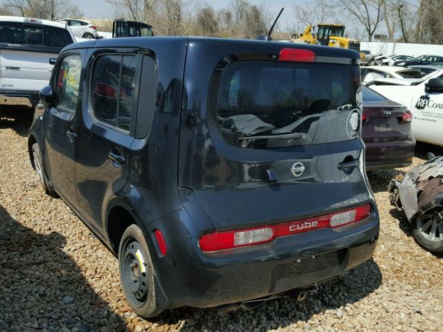 JN8AZ2KR8AT164540 - 2010 NISSAN CUBE BASE BLUE photo 3