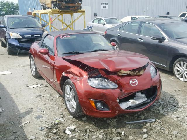 JM1NC25F790202918 - 2009 MAZDA MX-5 MIATA RED photo 1