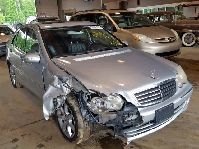 WDBRF87H57F842693 - 2007 MERCEDES-BENZ C 350 4MAT SILVER photo 9