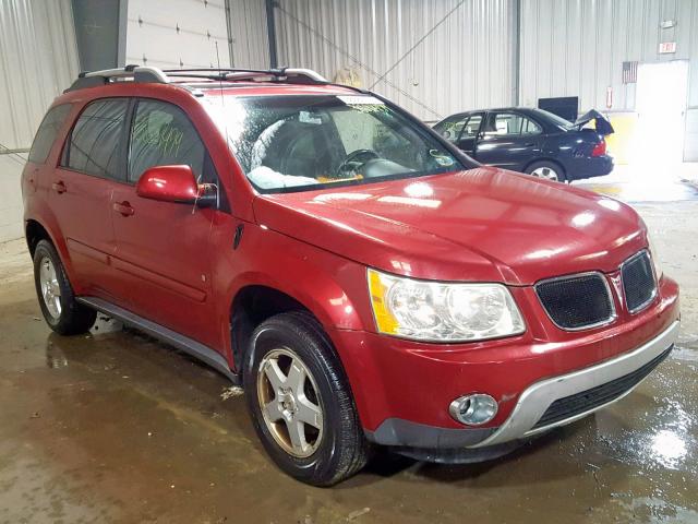 2CKDL63F266092507 - 2006 PONTIAC TORRENT RED photo 1