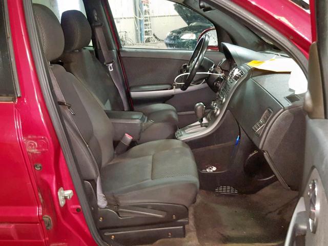 2CKDL63F266092507 - 2006 PONTIAC TORRENT RED photo 5