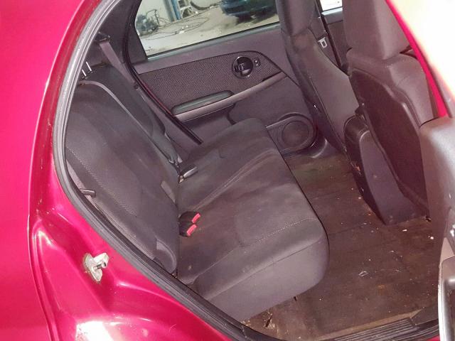 2CKDL63F266092507 - 2006 PONTIAC TORRENT RED photo 6