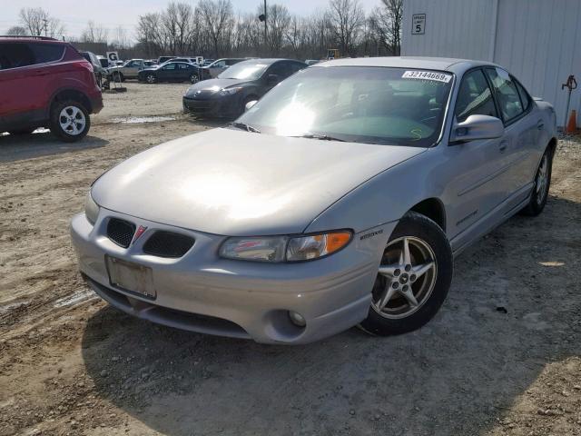 1G2WP52K7XF354997 - 1999 PONTIAC GRAND PRIX SILVER photo 2