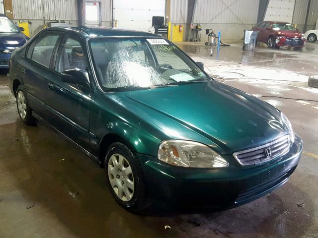 2HGEJ6615XH584571 - 1999 HONDA CIVIC BASE GREEN photo 1