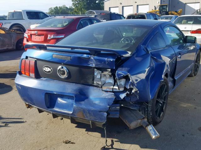 1ZVHT82H395103986 - 2009 FORD MUSTANG GT BLUE photo 9