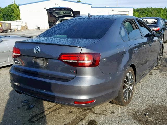 3VWD17AJ6GM242150 - 2016 VOLKSWAGEN JETTA SPOR CHARCOAL photo 4