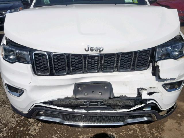 1C4RJFBG0HC849430 - 2017 JEEP GRAND CHER WHITE photo 7