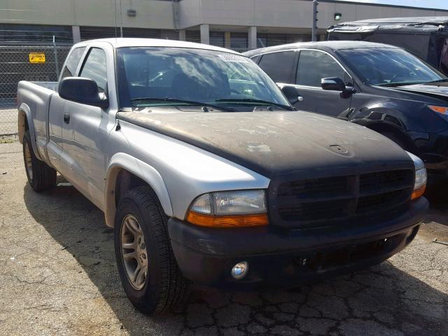 1D7HL32X73S374416 - 2003 DODGE DAKOTA SPO SILVER photo 1