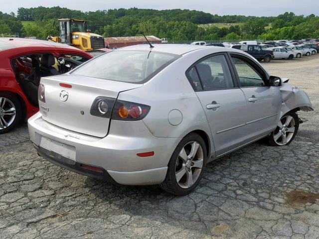 JM1BK323061488249 - 2006 MAZDA 3 S SILVER photo 4