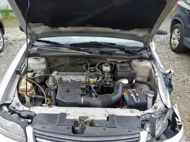 1G1ND52FX5M226189 - 2005 CHEVROLET CLASSIC GRAY photo 7