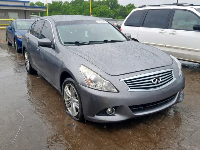 JN1CV6AR4DM359402 - 2013 INFINITI G37 GRAY photo 1