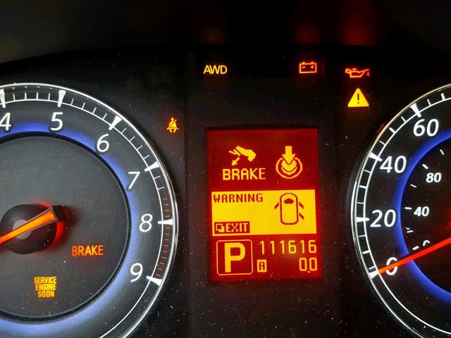 JN1AJ0HR3AM750767 - 2010 INFINITI EX35 BASE Ağ foto 8