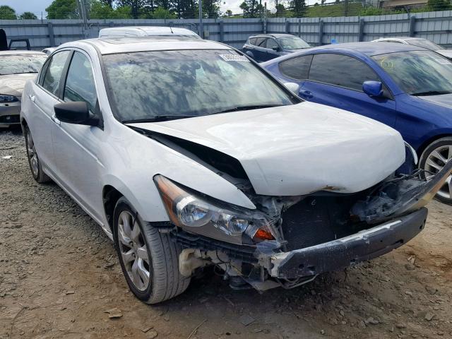 1HGCP36889A043310 - 2009 HONDA ACCORD EXL WHITE photo 1