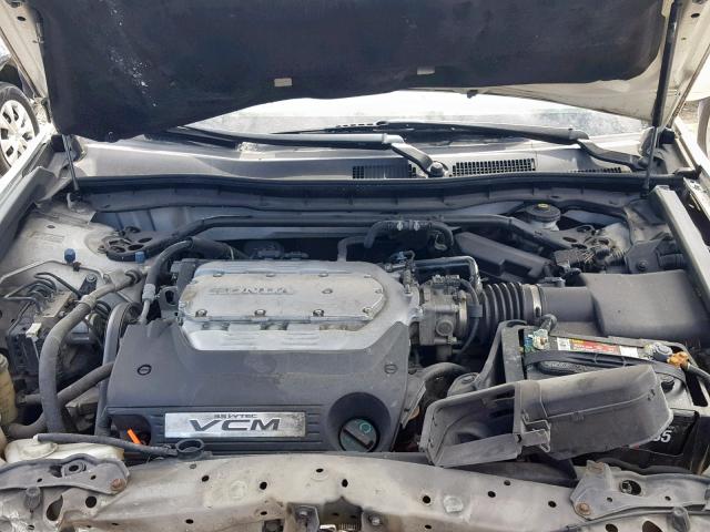 1HGCP36889A043310 - 2009 HONDA ACCORD EXL WHITE photo 7