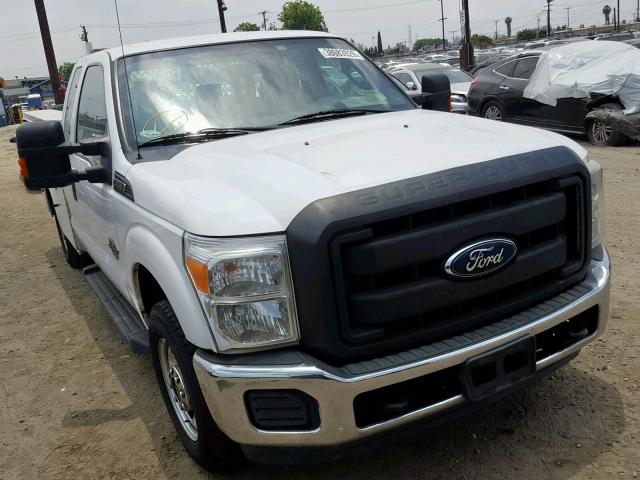 1FD7X2ATXCEB25427 - 2012 FORD F-250 WHITE photo 1