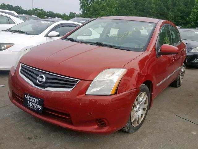 3N1AB6AP4BL611087 - 2011 NISSAN SENTRA 2.0 RED photo 2