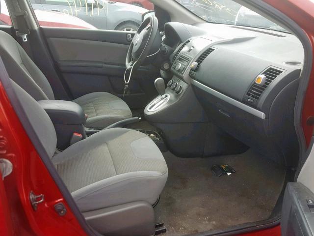 3N1AB6AP4BL611087 - 2011 NISSAN SENTRA 2.0 RED photo 5