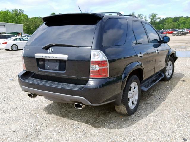 2HNYD18774H503938 - 2004 ACURA MDX TOURIN BLACK photo 4