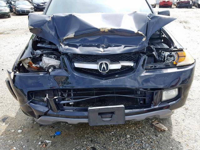 2HNYD18774H503938 - 2004 ACURA MDX TOURIN BLACK photo 7