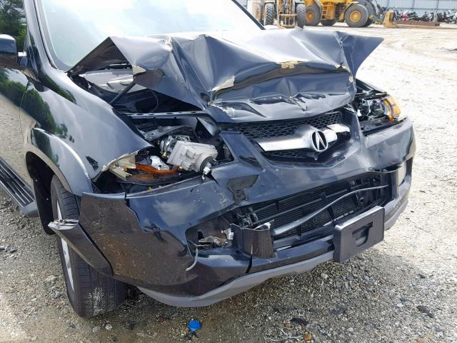 2HNYD18774H503938 - 2004 ACURA MDX TOURIN BLACK photo 9