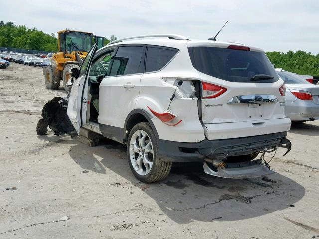 1FMCU0JX4EUB37936 - 2014 FORD ESCAPE TIT WHITE photo 3