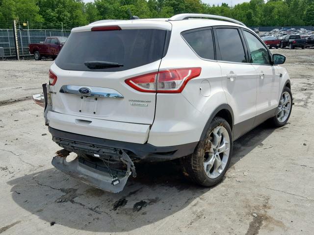 1FMCU0JX4EUB37936 - 2014 FORD ESCAPE TIT WHITE photo 4