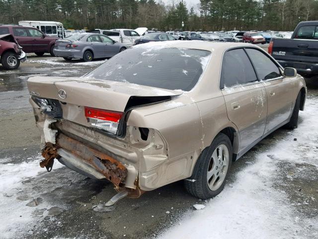 JT8BF28G210302944 - 2001 LEXUS ES 300 BEIGE photo 4