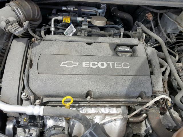 1G1JA5SH2E4119078 - 2014 CHEVROLET SONIC LS BLACK photo 7