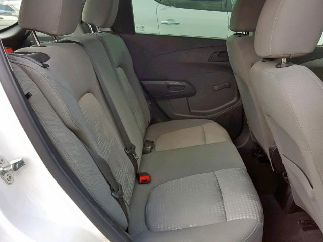 1G1JA6SH6G4111509 - 2016 CHEVROLET SONIC LS 白色 照片 6