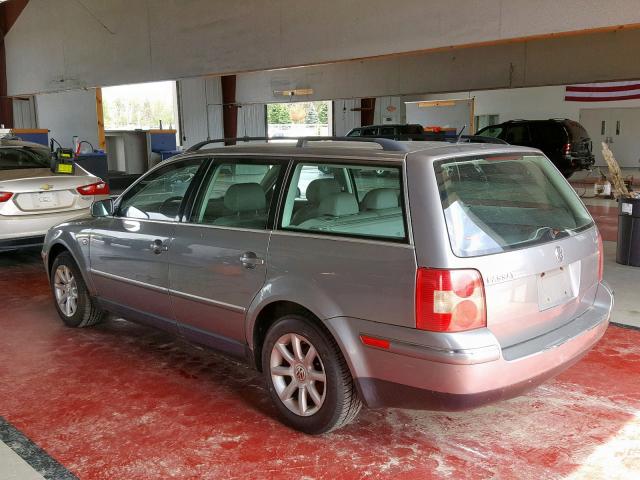 WVWVD63B84E021990 - 2004 VOLKSWAGEN PASSAT GLS SILVER photo 3