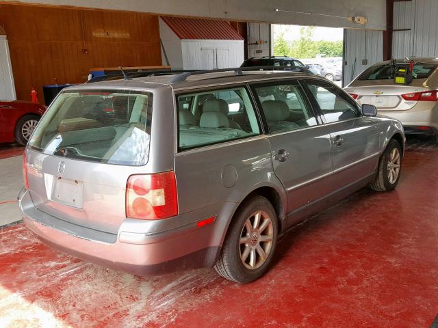 WVWVD63B84E021990 - 2004 VOLKSWAGEN PASSAT GLS SILVER photo 4