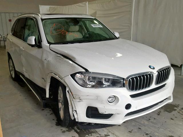 5UXKR2C57E0C01159 - 2014 BMW X5 SDRIVE3 WHITE photo 1