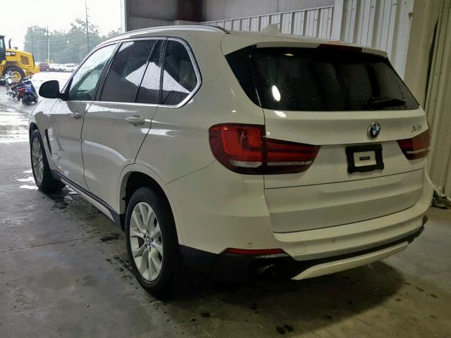 5UXKR2C57E0C01159 - 2014 BMW X5 SDRIVE3 WHITE photo 3