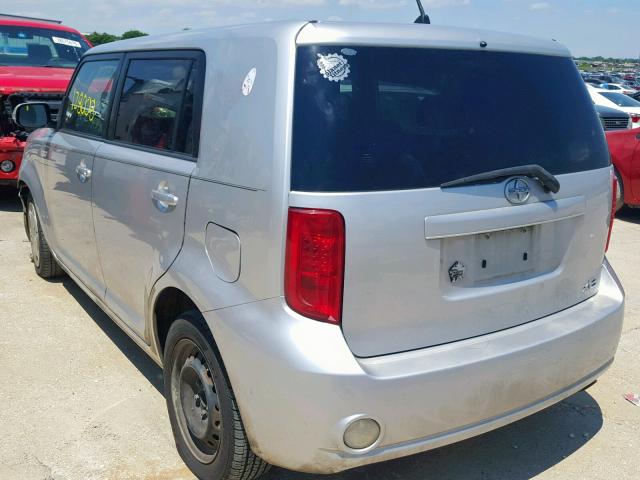 JTLZE4FE4A1118264 - 2010 TOYOTA SCION XB 银色 照片 3