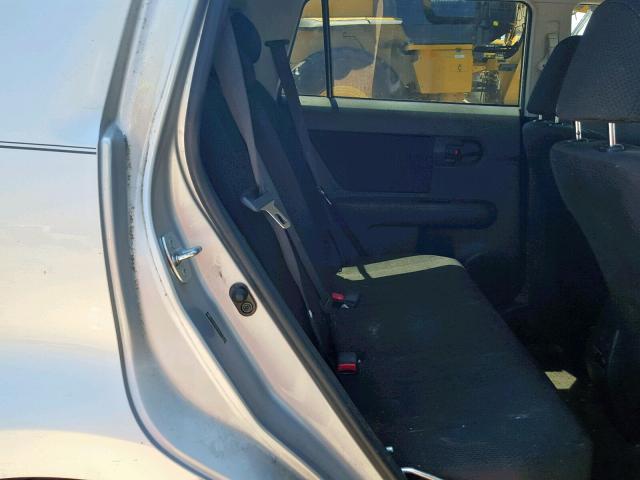JTLZE4FE4A1118264 - 2010 TOYOTA SCION XB 银色 照片 6