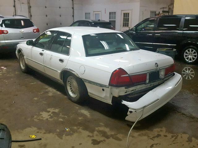 2MEFM75W8YX636830 - 2000 MERCURY GRAND MARQ WHITE photo 3