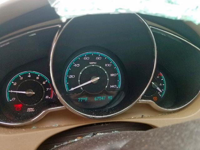 1G1ZH57B994168416 - 2009 CHEVROLET MALIBU 1LT ოქროსფერი ფოტო 8