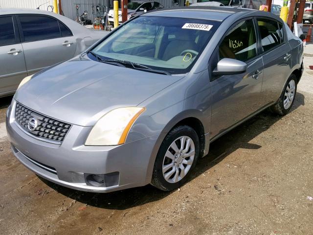 3N1AB61E67L656120 - 2007 NISSAN SENTRA 2.0 GRAY photo 2