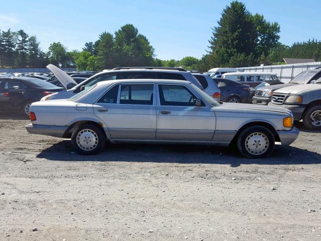 WDBCA25D9LA531342 - 1990 MERCEDES-BENZ 300 SEL SILVER photo 9