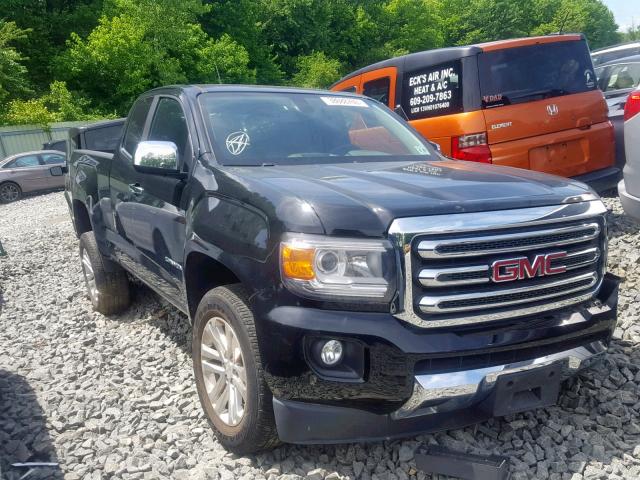 1GTH5CE36F1191581 - 2015 GMC CANYON SLT BLACK photo 1