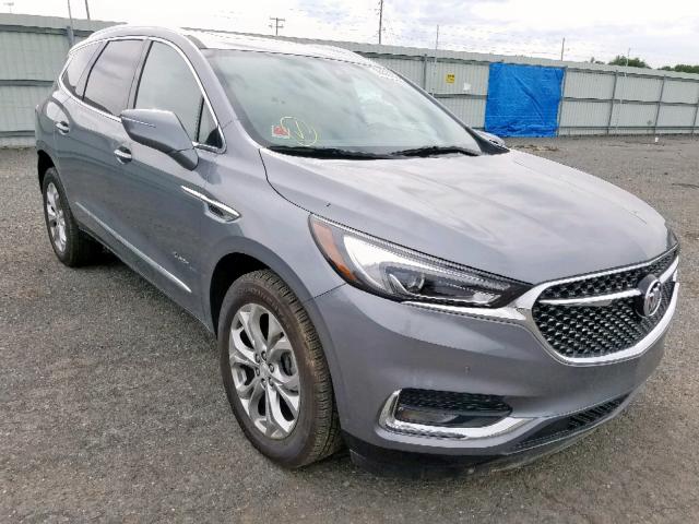 5GAERDKW4JJ166023 - 2018 BUICK ENCLAVE AV GRAY photo 1