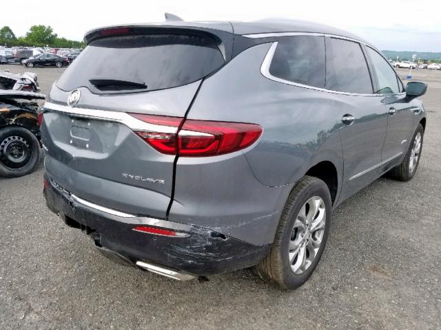 5GAERDKW4JJ166023 - 2018 BUICK ENCLAVE AV GRAY photo 4