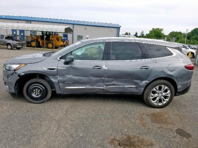 5GAERDKW4JJ166023 - 2018 BUICK ENCLAVE AV GRAY photo 9