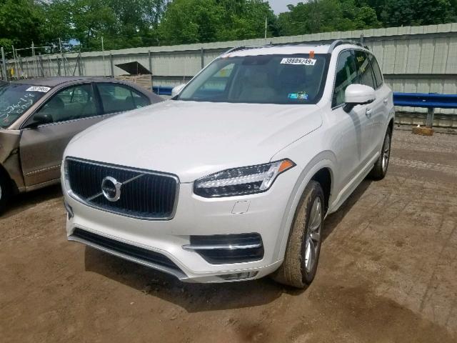 YV4A22PK7G1035119 - 2016 VOLVO XC90 T6 WHITE photo 2