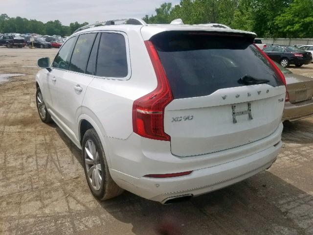 YV4A22PK7G1035119 - 2016 VOLVO XC90 T6 WHITE photo 3